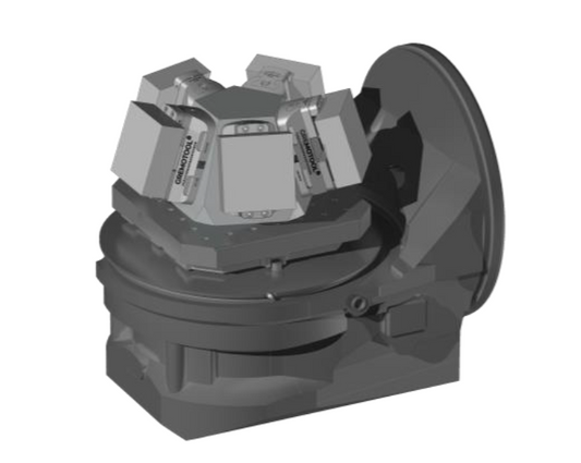 Gremotool Präzisionsspannsystem LC-Baureihe 5x LC-60 auf Pyramide