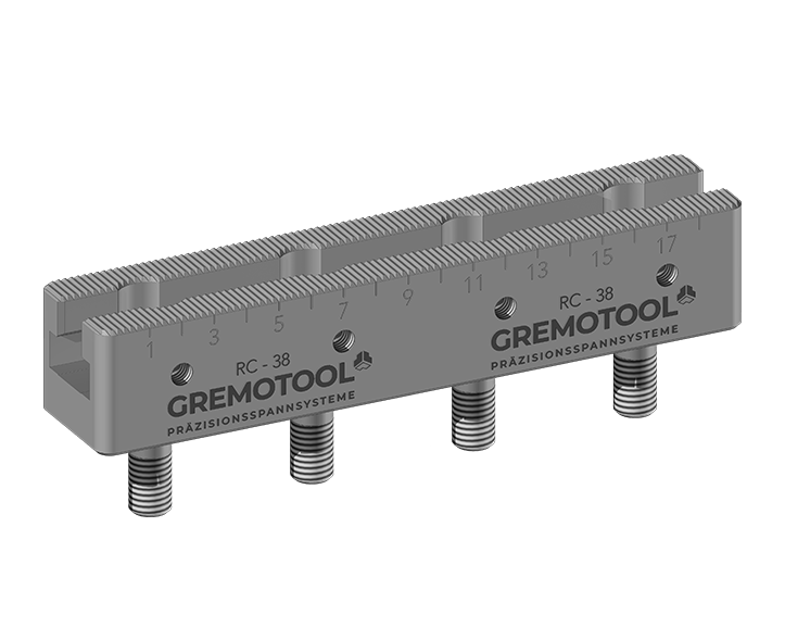 Gremotool Präzisionsspannsystem RC Baureihe RC-Basisleiste L200