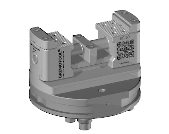 Gremotool Präzisionsspannsystem SC-Baureihe SC-50 auf Palette ITS-148