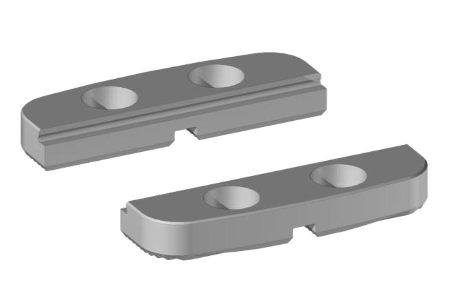 Gremotool Präzisionsspannsystem SC-LC-Absatzbacke flach