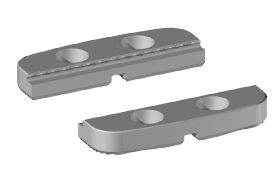 Gremotool Präzisionsspannsystem SC-LC-Grippbacke flach
