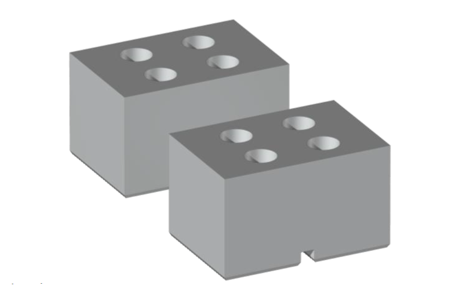 Gremotool Präzisionsspannsystem Weiche Backe Stahl