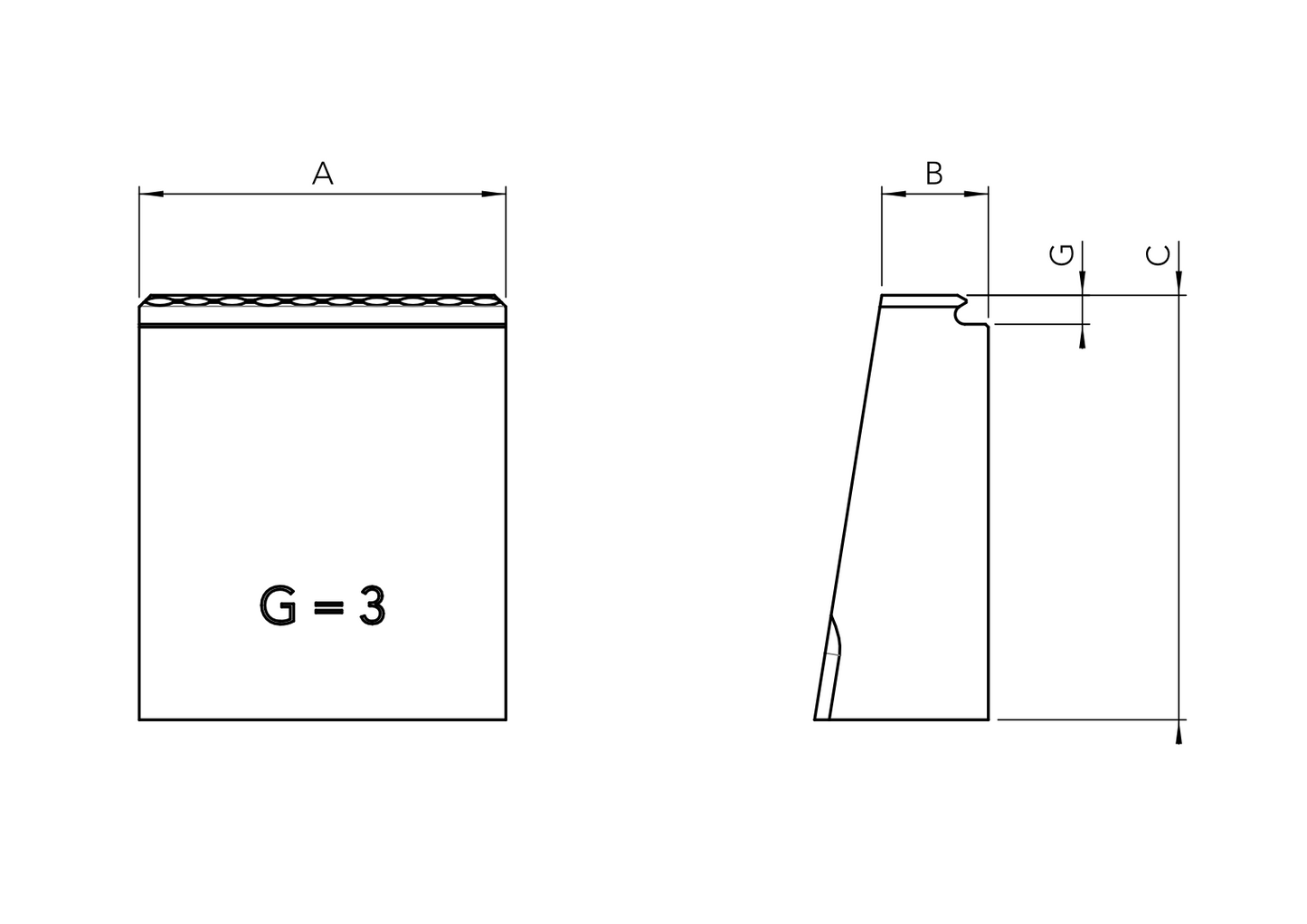 Gremotool Präzisionsspannsystem RC-Baureihe Grippbacke RC Dimensionen