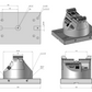 Gremotool Präzisionsspannsystem HMC-Baureihe HMC-50 Dimensionen