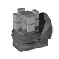 Gremotool Präzisionsspannsystem LC-Baureihe 8x LC-60 auf Turm