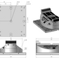 Gremotool Präzisionsspannsystem PMC-Baureihe PMC-120 Dimensionen