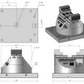 Gremotool Präzisionsspannsystem PMC-Baureihe PMC-60 Dimensionen