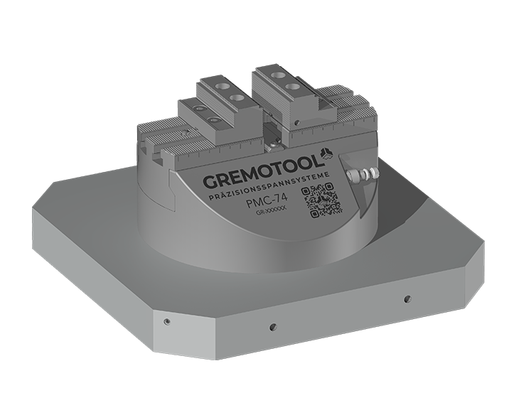 Gremotool Präzisionsspannsystem PMC-Baureihe 1x PMC-74 auf Palette UPC 320