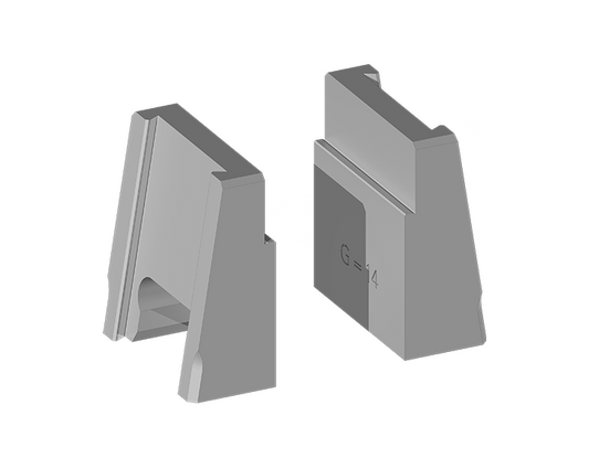 Gremotool Präzisionsspannsystem RC Baureihe Stufenbacke RC Stufenhöhe 14mm