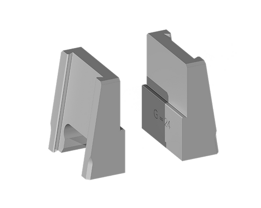 Gremotool Präzisionsspannsystem RC-Baureihe Stufenbacke RC Stufenhöhe 24mm