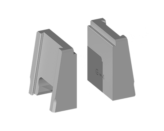 Gremotool Präzisionsspannsystem RC Baureihe Stufenbacke RC Stufenhöhe 4mm